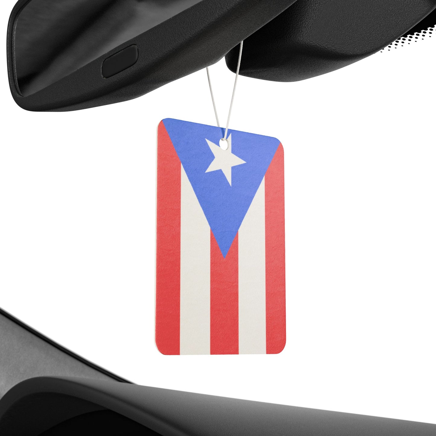 Puerto Rican Flag Car Air Freshener