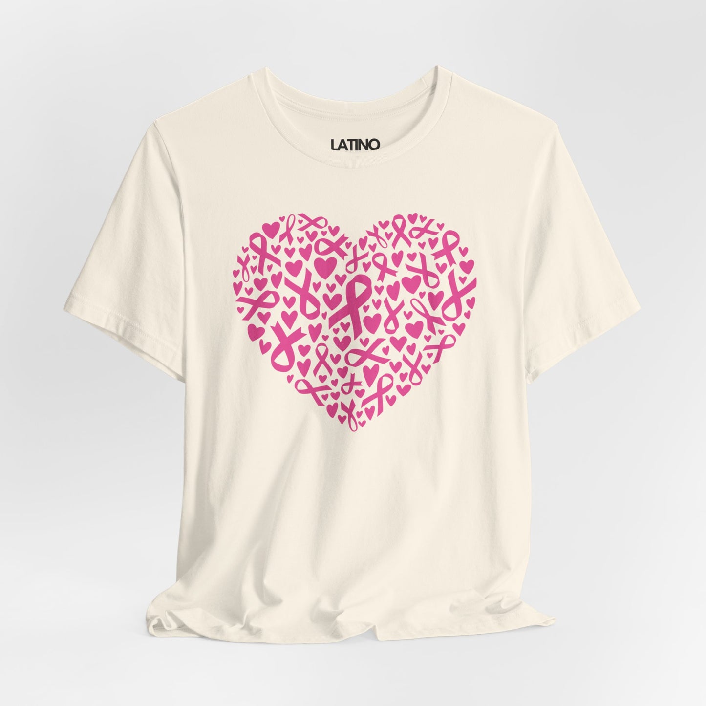 "Heart of Ribbons" Breast Cancer Awareness T-Shirt