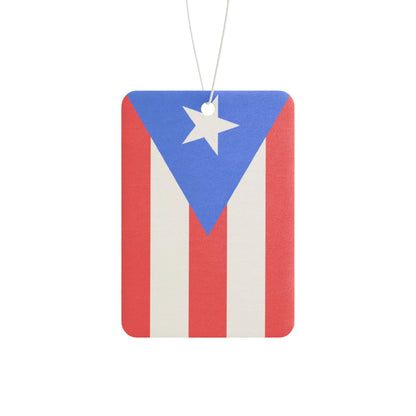 Puerto Rican Flag Car Air Freshener