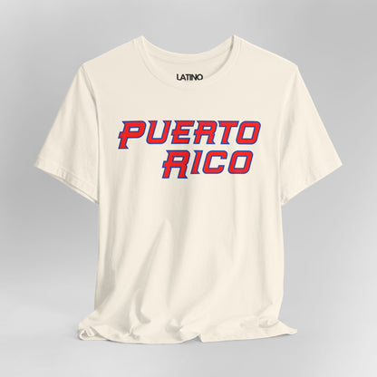 "Puerto Rico Baseball Font" T-Shirt