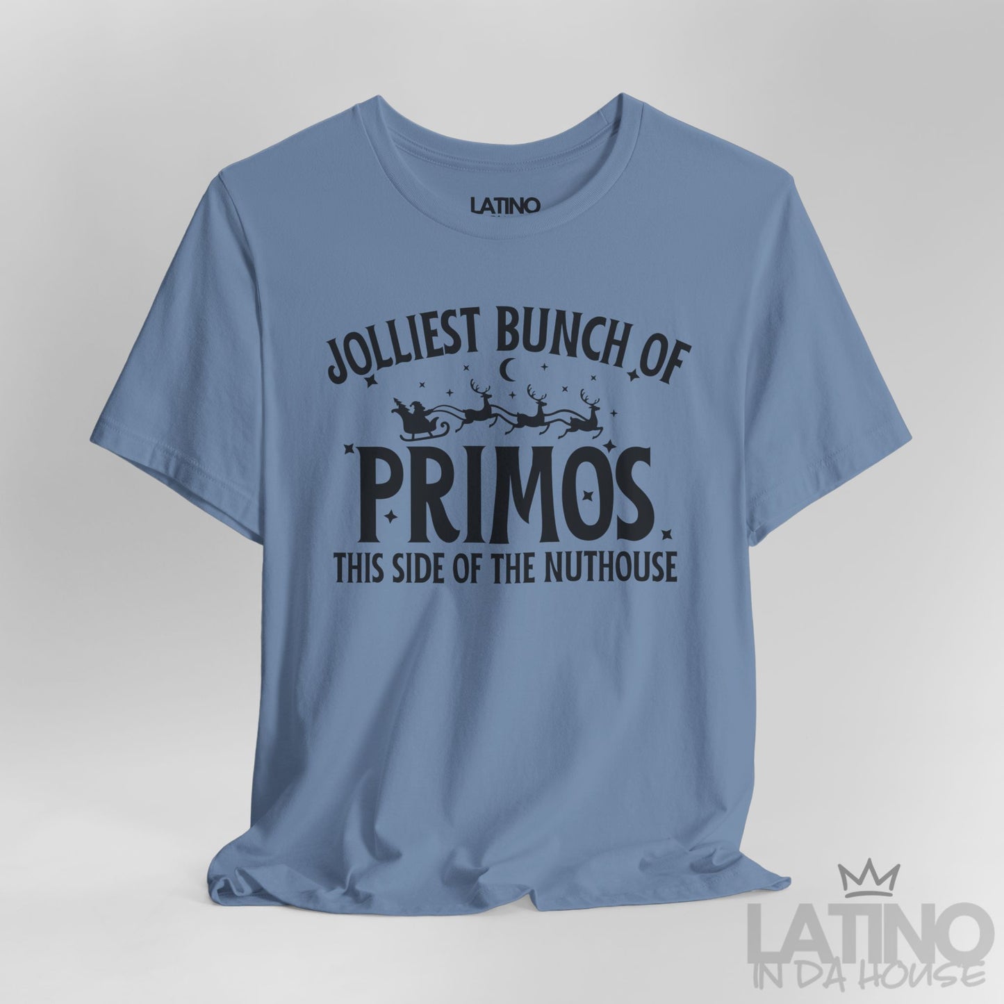 "Jolliest Bunch of Primos" Holiday T-Shirt