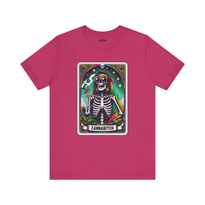 "Cannabitch Tarot Card" T-Shirt