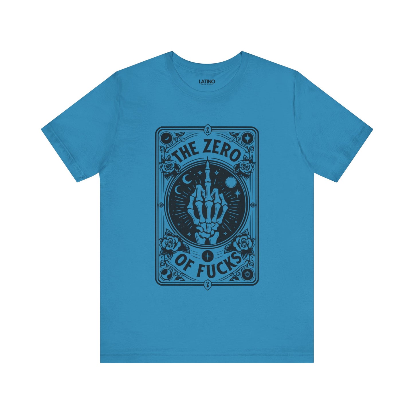 "The Zero of F*cks Tarot Card" T-Shirt