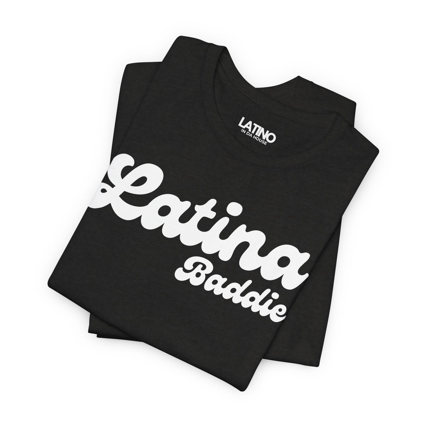"Latina Baddie" Heather T-Shirt | Latina Tee