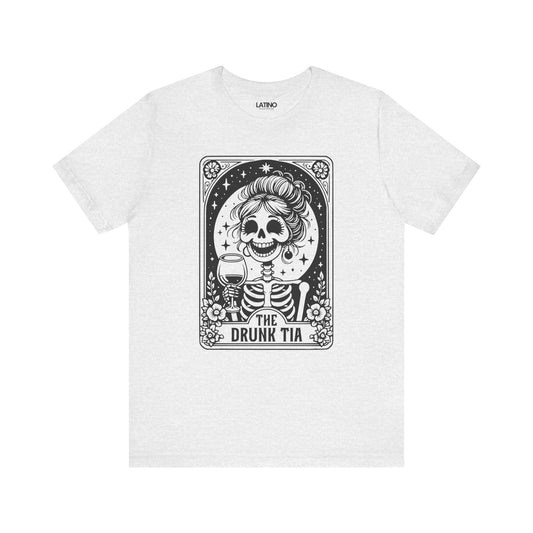 "Drunk Tia Tarot Card" T-shirt