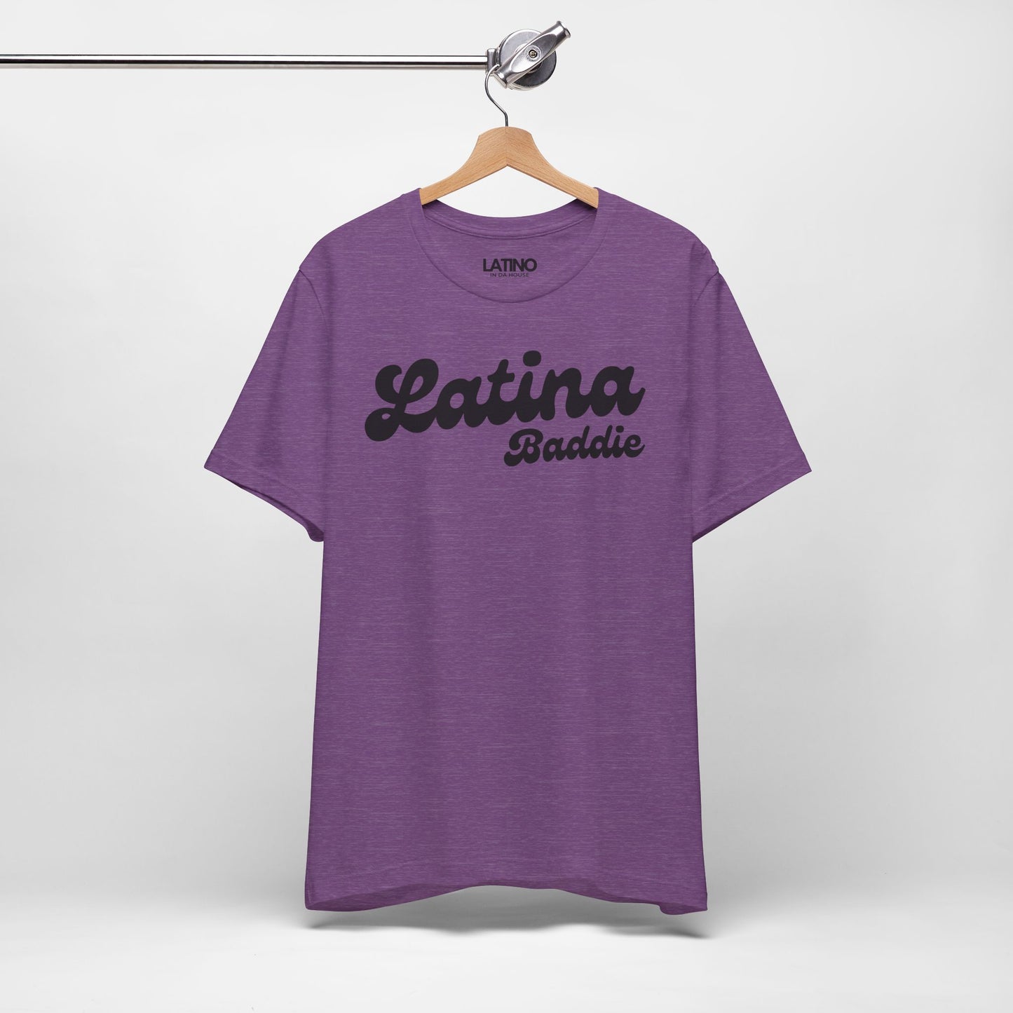 "Latina Baddie" Heather T-Shirt | Latina Tee