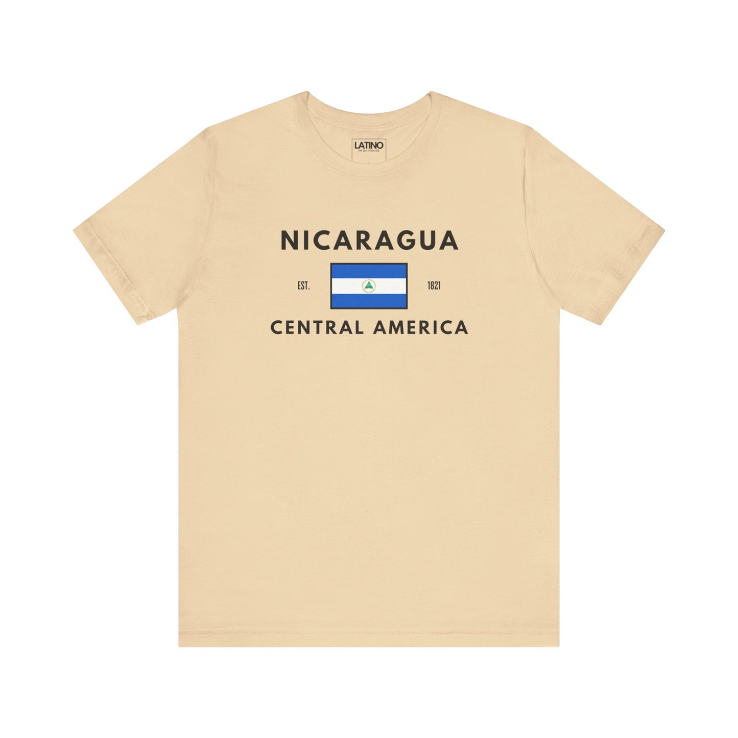 Nicaragua Central America Flag T-Shirt