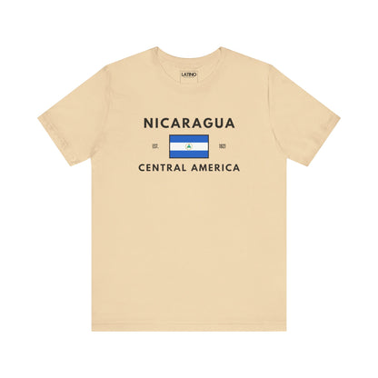 Nicaragua Central America Flag T-Shirt