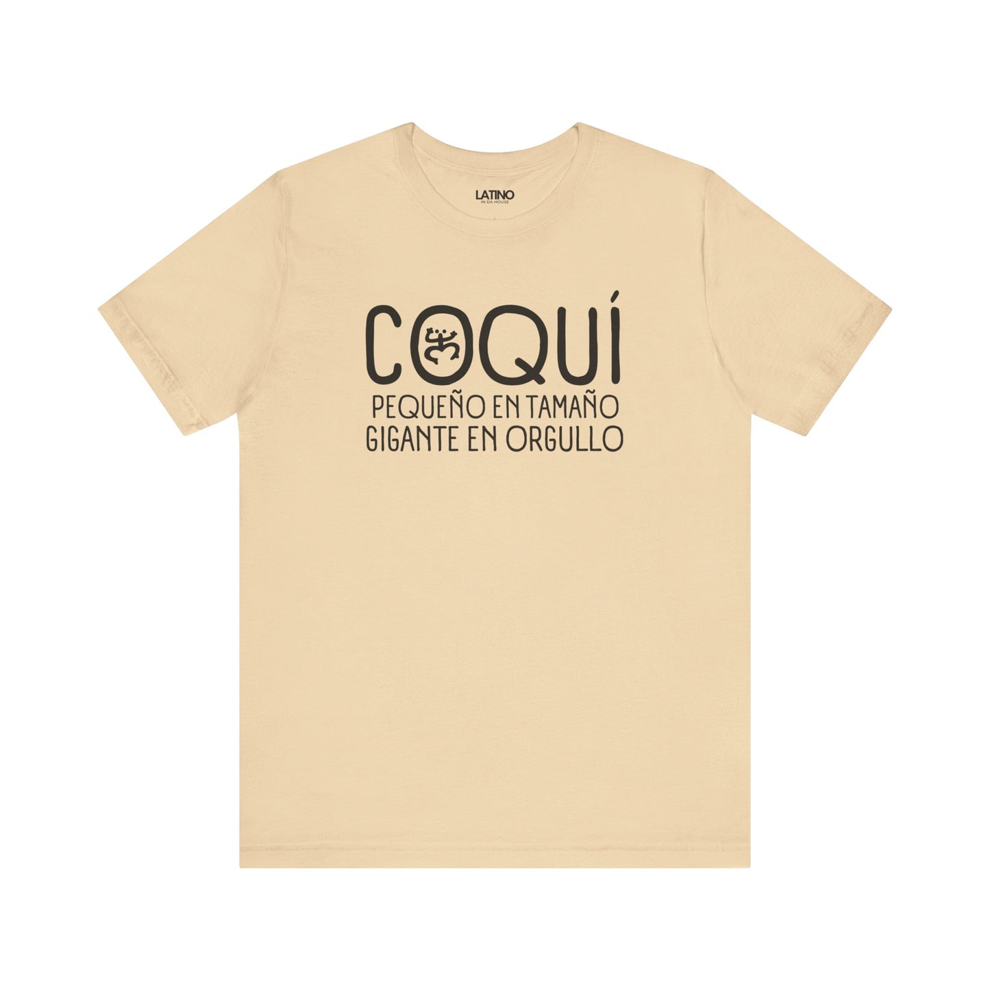 "Coquí T-Shirt" Pequeño,  Gigante en Orgullo