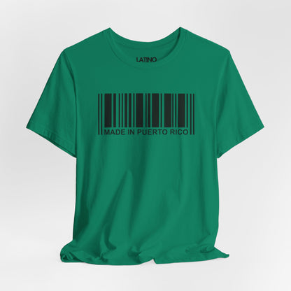 "Made in Puerto Rico Barcode" T-Shirt