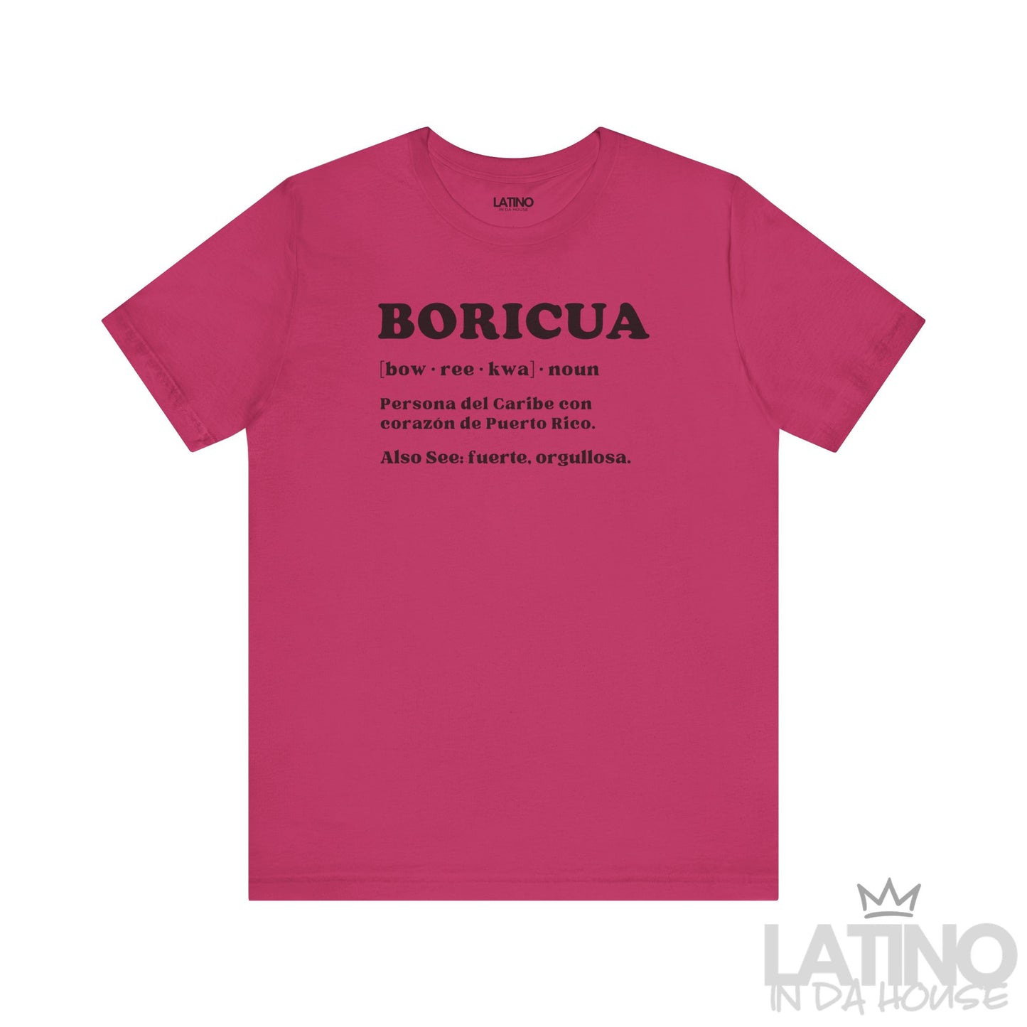 BORICUA Definition T-Shirt | Boricua Tee