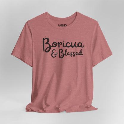 “Boricua & Blessed” T-Shirt | Boricua Tee