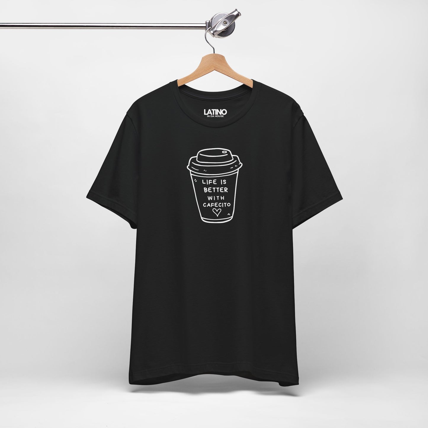 “Life is Better Cafecito” T-Shirt | Café Tee