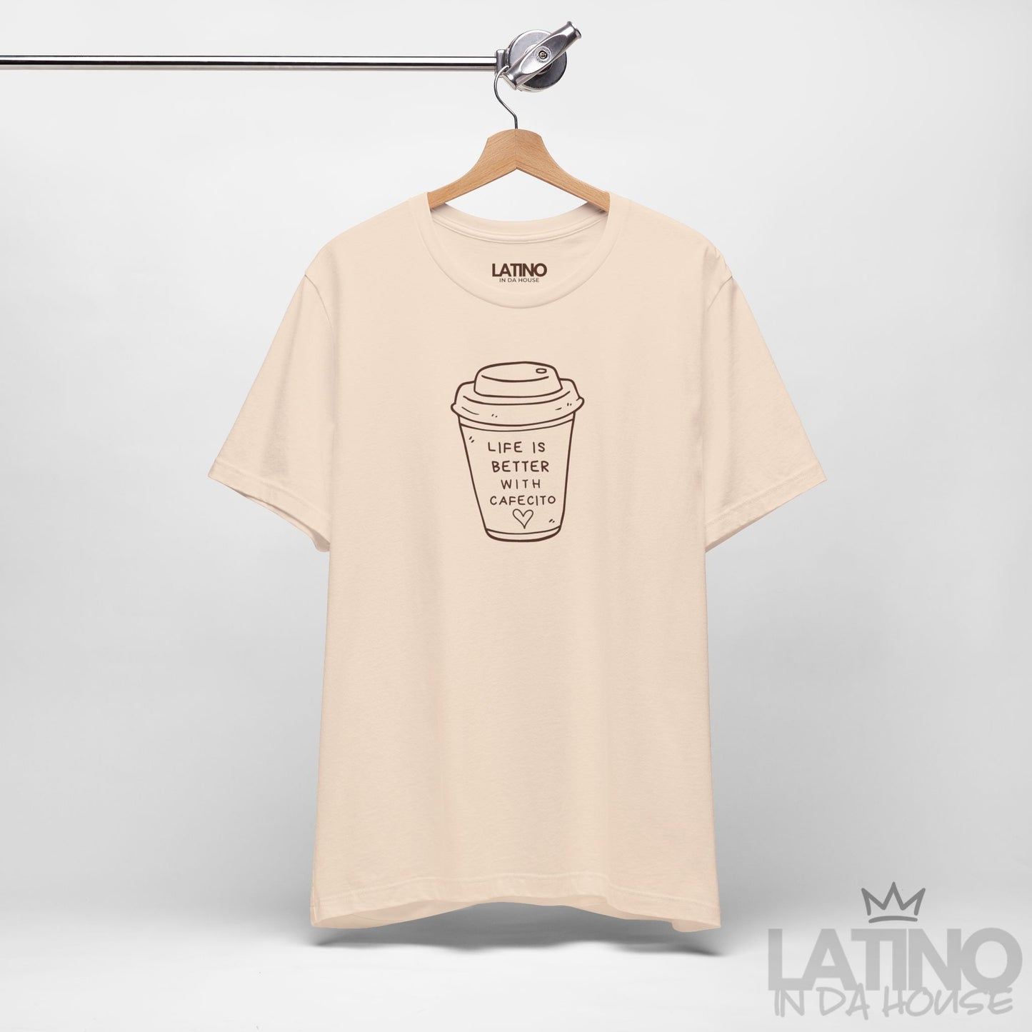 “Life is Better Cafecito” T-Shirt | Café Tee
