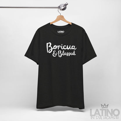 “Boricua & Blessed” T-Shirt | Boricua Tee