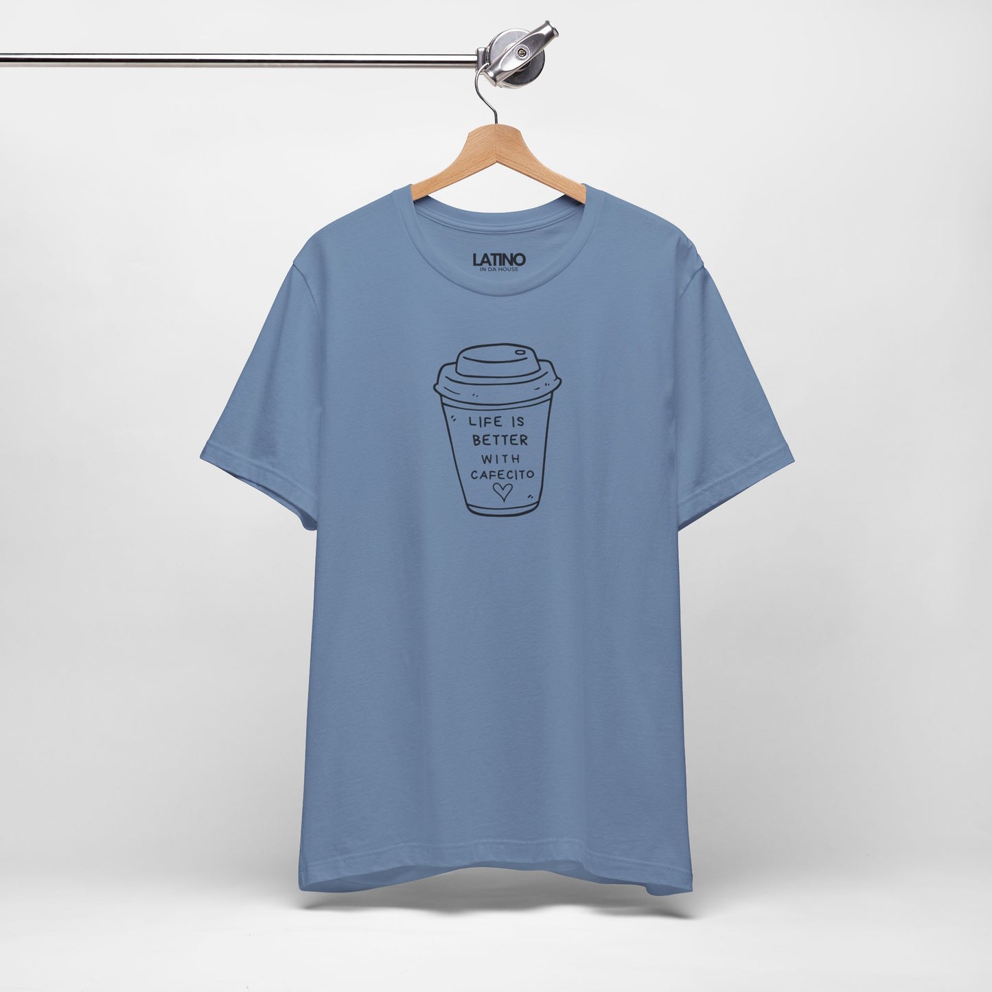 “Life is Better Cafecito” T-Shirt | Café Tee
