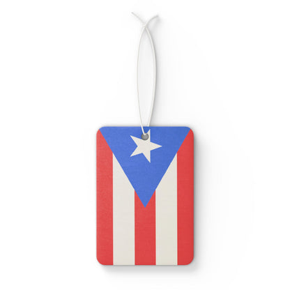 Puerto Rican Flag Car Air Freshener