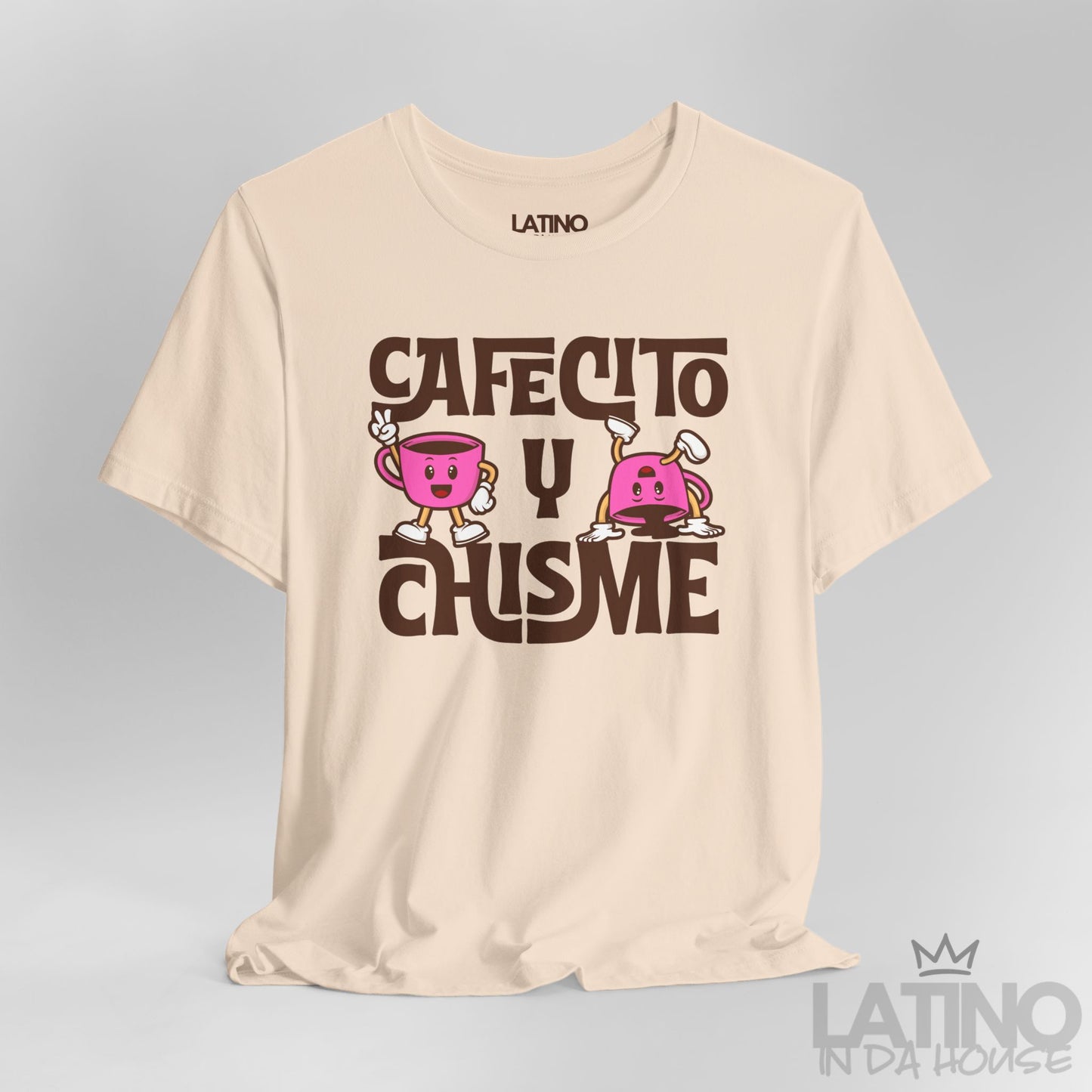 "Cafecito y Chisme" T-Shirt | Café Tee