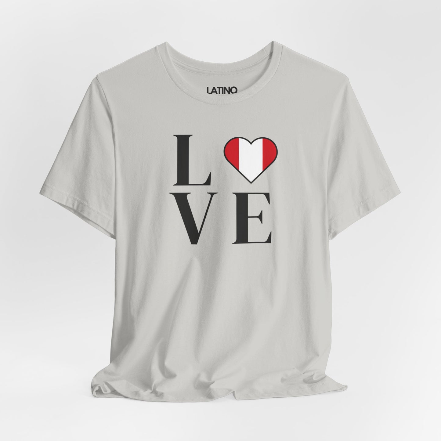 “LOVE” Heart Peru Flag T-ShIrt