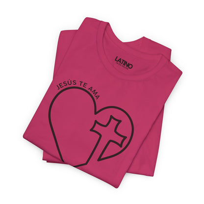 “Jesús Te Ama” T-Shirt | Cross Faith Tee
