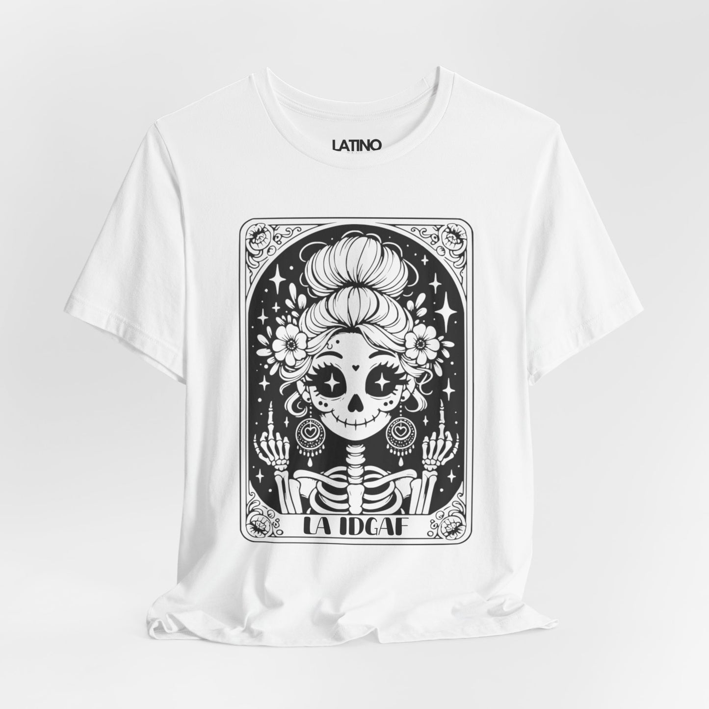 "La IDGAF Tarot Card" T-Shirt