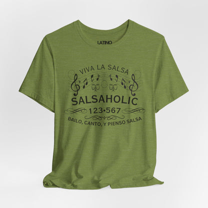 "Salsaholic" Heather T-Shirt Collection