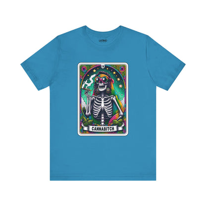 "Cannabitch Tarot Card" T-Shirt