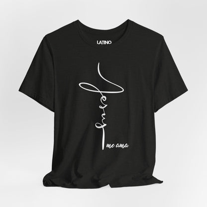 "Jesus Me Ama" Heather T-Shirt