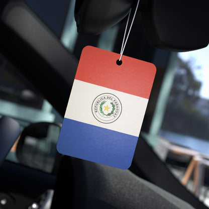 "Paraguay Flag" Car Air Freshener