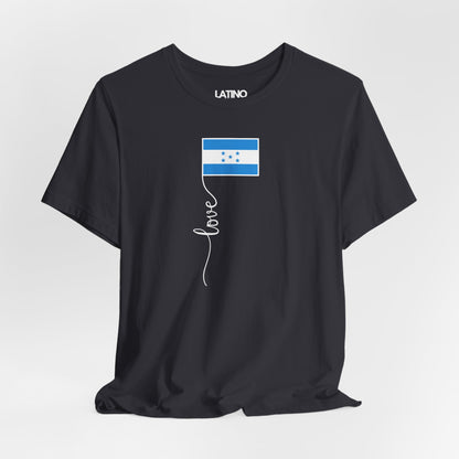 "Honduras Flag Love Script" T-Shirt