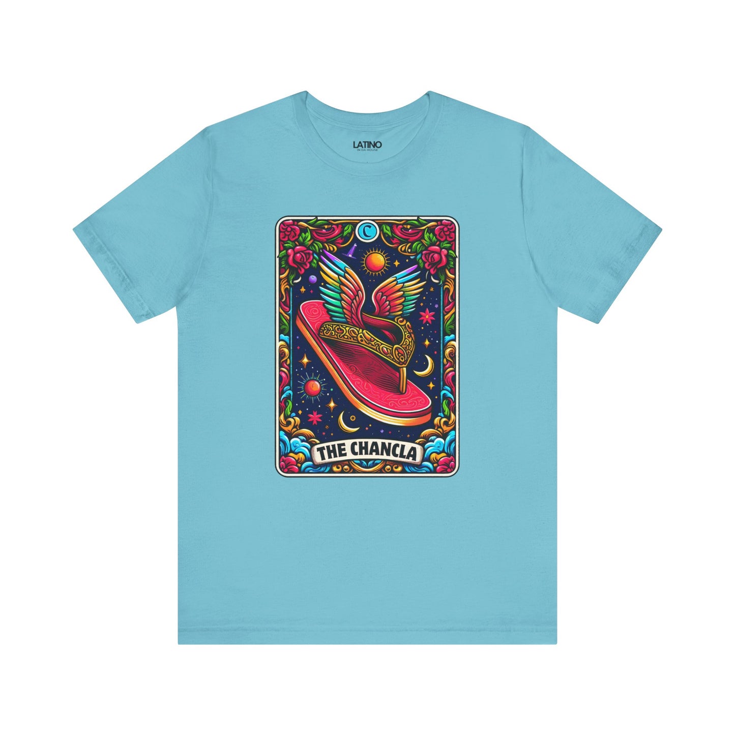 "The Chancla Tarot Card" T-Shirt