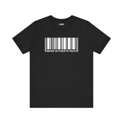 "Made in Puerto Rico Barcode" T-Shirt