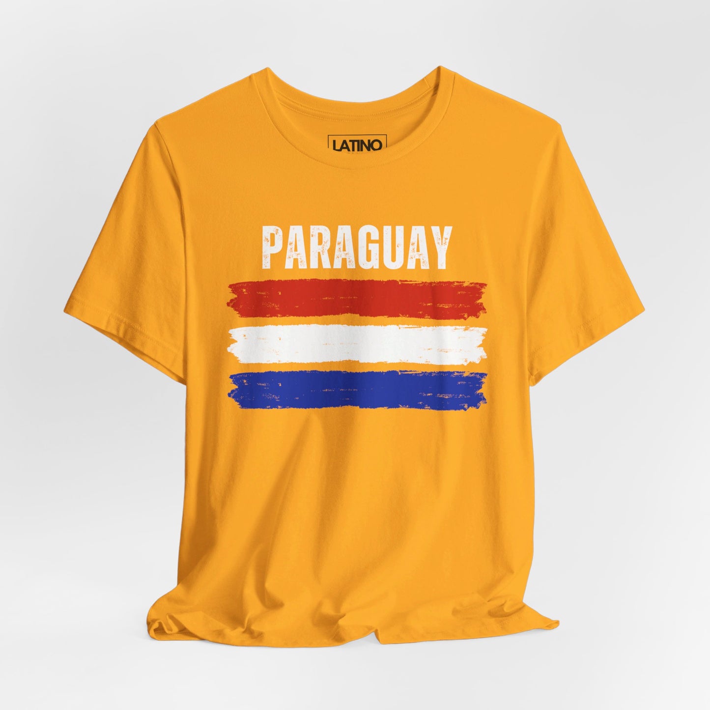 Paraguay Brushstroke Flag T-Shirt