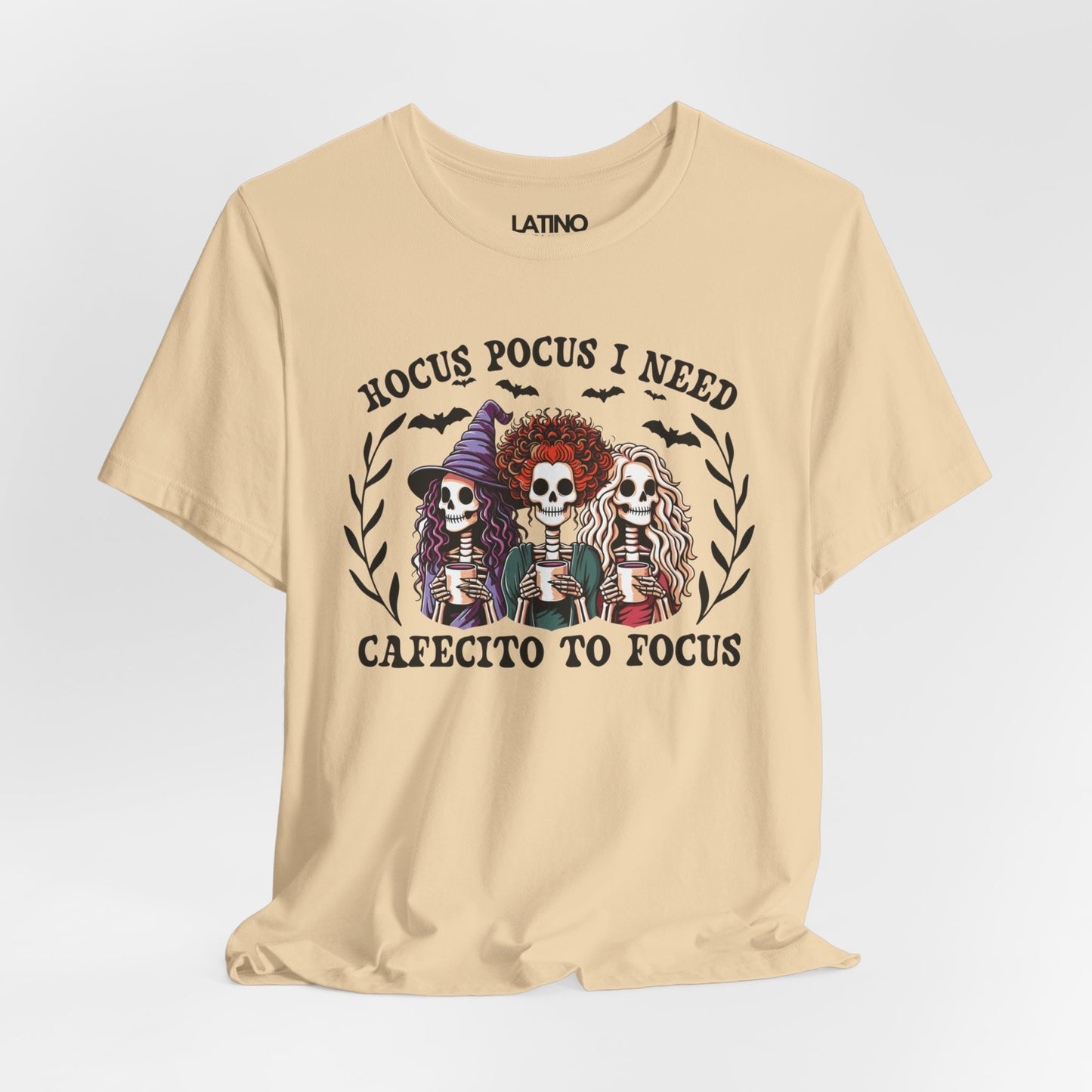 "Brujas" I Need Cafecito to Focus T-Shirt