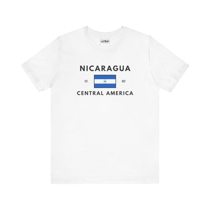 Nicaragua Central America Flag T-Shirt