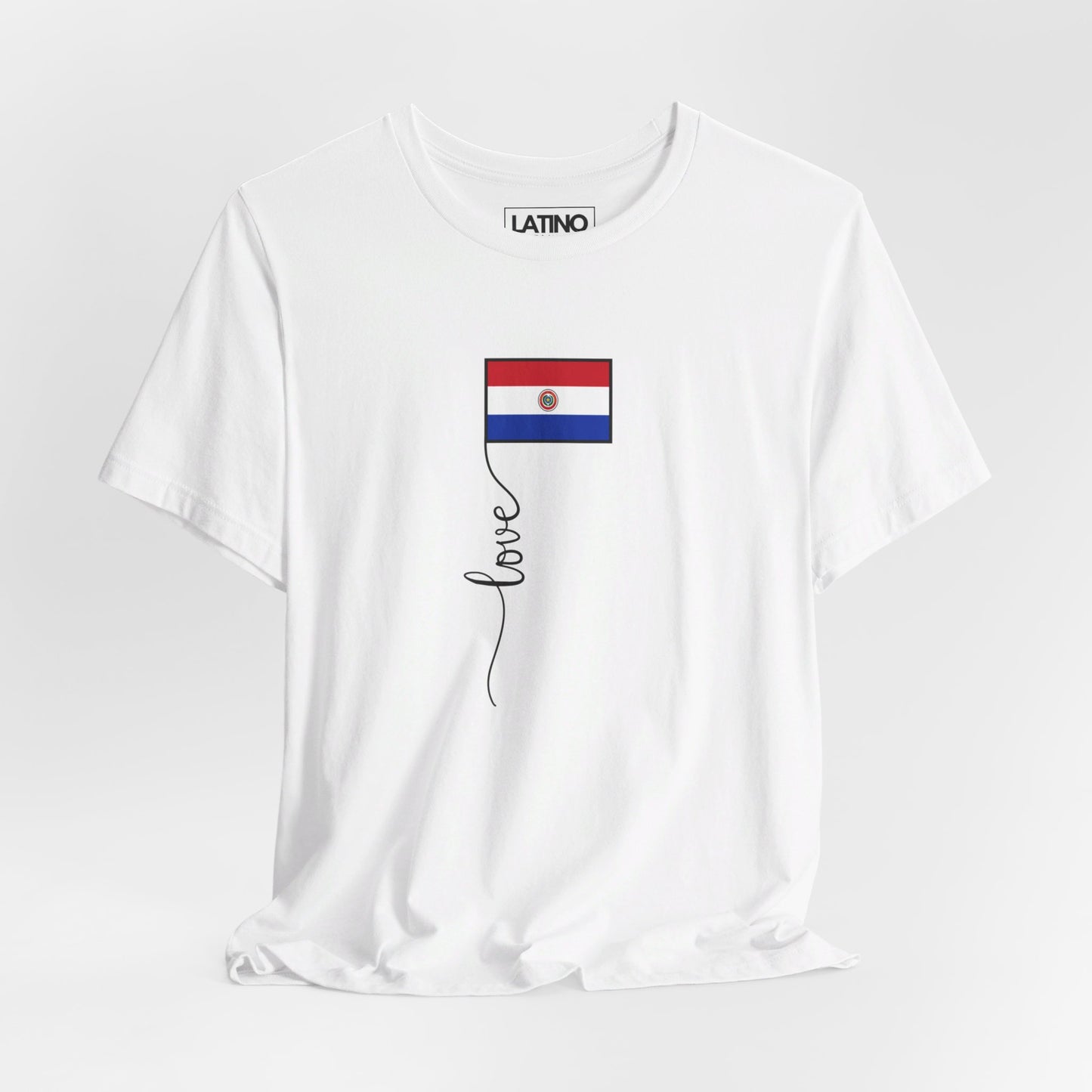 Paraguay Flag Love Script T-Shirt