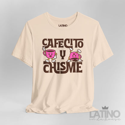 "Cafecito y Chisme" T-Shirt | Café Tee