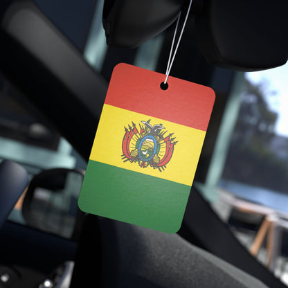 "Bolivia Flag" Car Air Freshener