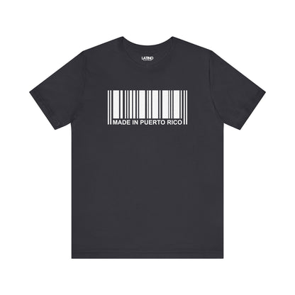 "Made in Puerto Rico Barcode" T-Shirt