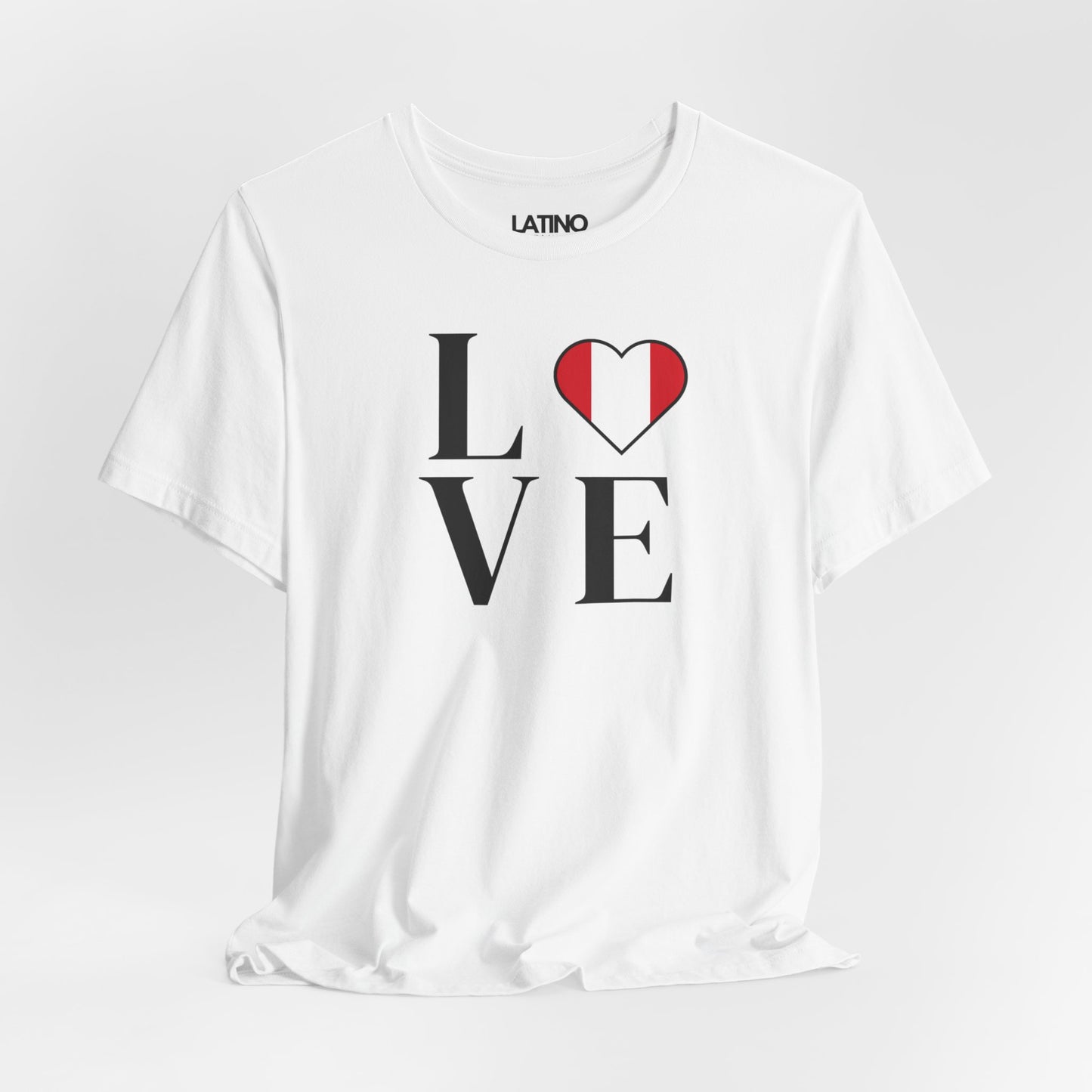 “LOVE” Heart Peru Flag T-ShIrt