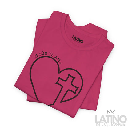 “Jesús Te Ama” T-Shirt | Cross Faith Tee