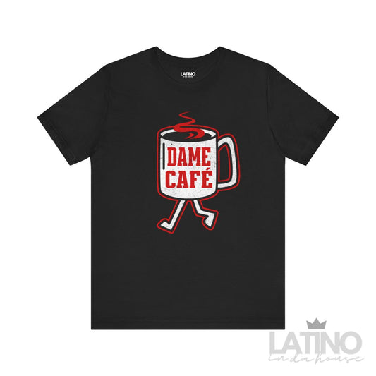 “Dame Café Distress” T-Shirt | Dame Café Tee