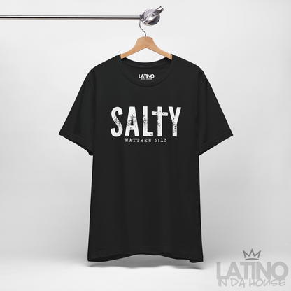 “SALTY” T-Shirt | Matthew 5:13 Faith Tee