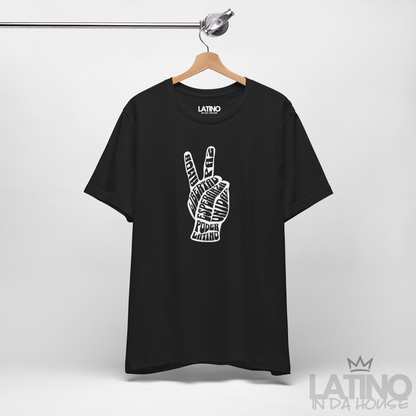 “Poder Latino” Peace Hand T-Shirt | Unity