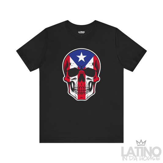 "Boricua Skull" T-Shirt | Boricua Tee