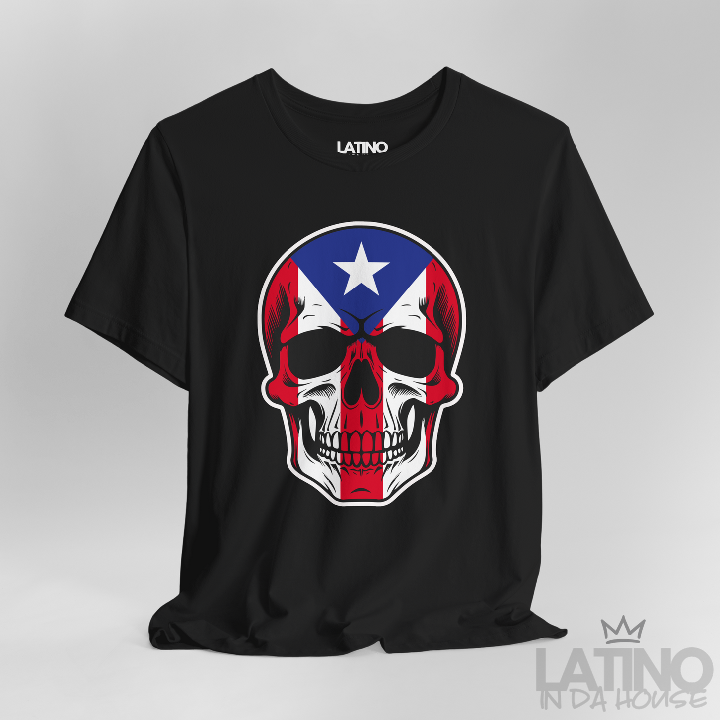 "Boricua Skull" T-Shirt | Boricua Tee
