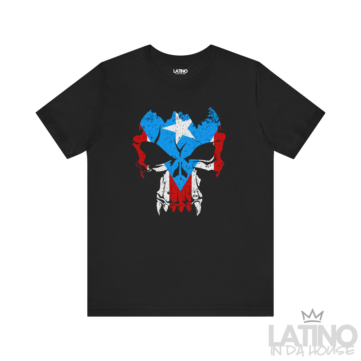 “Puerto Rican Skull” T-Shirt | Punisher Tee