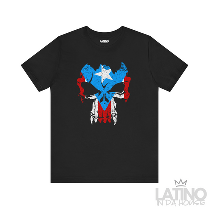 “Puerto Rican Skull” T-Shirt | Punisher Tee