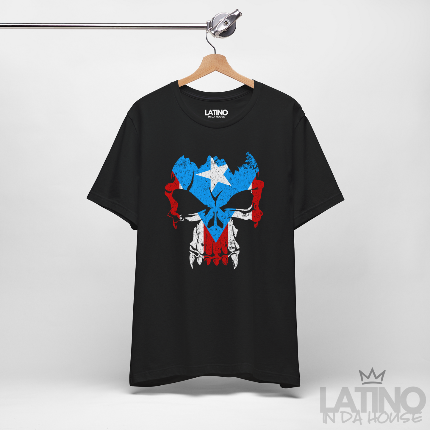 “Puerto Rican Skull” T-Shirt | Punisher Tee