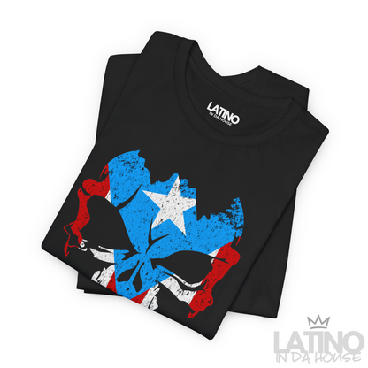 “Puerto Rican Skull” T-Shirt | Punisher Tee